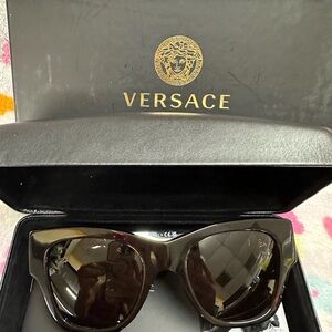 Versace Dark Frame Sunglasses